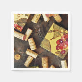 Wine Time Cocktail Napkins Serviette (Vorderseite)