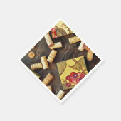 Wine Time Cocktail Napkins Serviette (Ecke)
