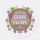 Wine Time Sticker Set (Vorderseite)