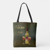 Wine to Go Niedlich Classic Art Tour Tasche (Rückseite)