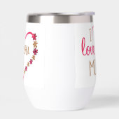 Wine tumbler I love you Mom (Links)