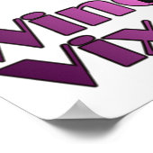 Wine Vixen Poster (Ecke)