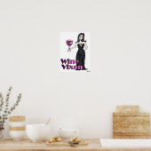 Wine Vixen Poster (Küche)