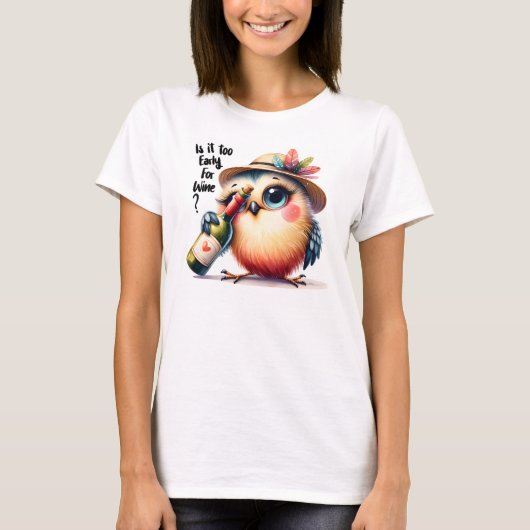 Wine Women's Basic T - Shirt (Vorderseite)