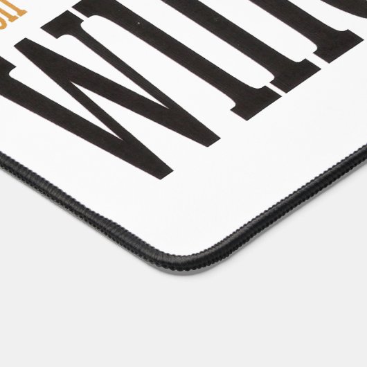 Wine Word Cloud Design Desk Mat Schreibtischunterlage (Ecke)