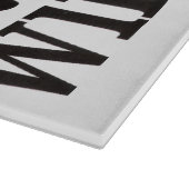 Wine Word Cloud Design Glass Cutting Board Schneidebrett (Ecke)