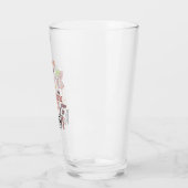 Wine Word Cloud Design Trinkglas Glas (Links)