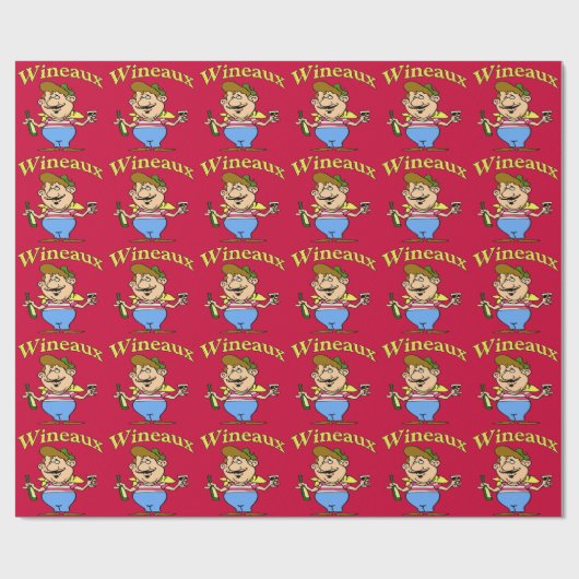 Wineaux Gift Wrap Geschenkpapier (Flach)