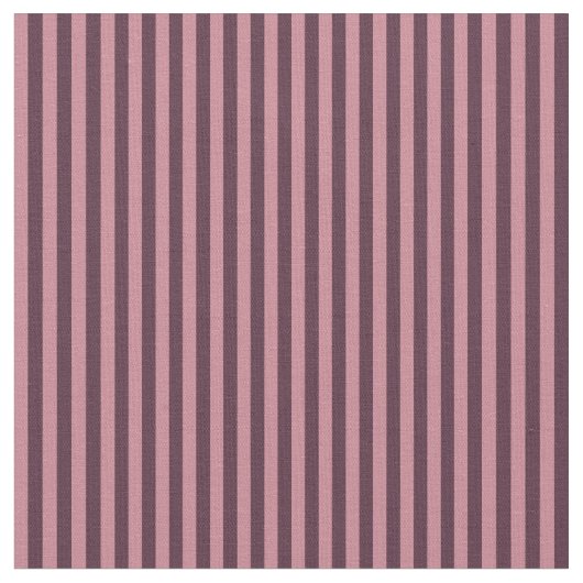 Wineberry and Lipstick Pink Stripes Stoff (Nahaufnahme)