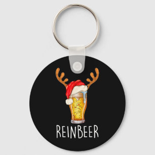 Winedeer Reinbeer Weihnachtsmannhut Rentier Paar W Schlüsselanhänger