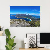Wineglass Bay Poster (Heimbüro)