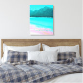 Wineglass Bay Tasmania Australien Leinwanddruck (Insitu (Schlafzimmer))