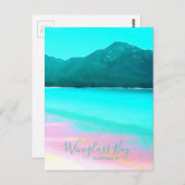 Wineglass Bay Tasmania Australien Postkarte (Vorne/Hinten)