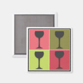 Wineglass Pop Wine tasting in der Fattoria Magnet (Vorderseite/Rückseite)