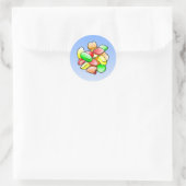 Winegum Classic Rund Sticker (Tasche)