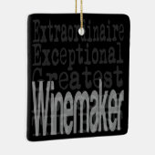 Winemaker Extraordinaire Keramikornament (Rechts)