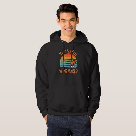 Winemaker Job Thanksgiving Hoodie (Vorne ganz)