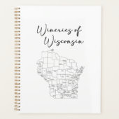 Wineries of Wisconsin Planer (Vorderseite)