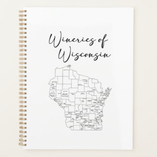 Wineries of Wisconsin Planer