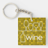 WineTime2 Schlüsselanhänger (Vorderseite)