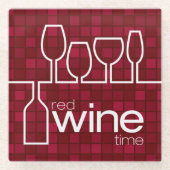 WineTime Glasuntersetzer (Vorderseite)