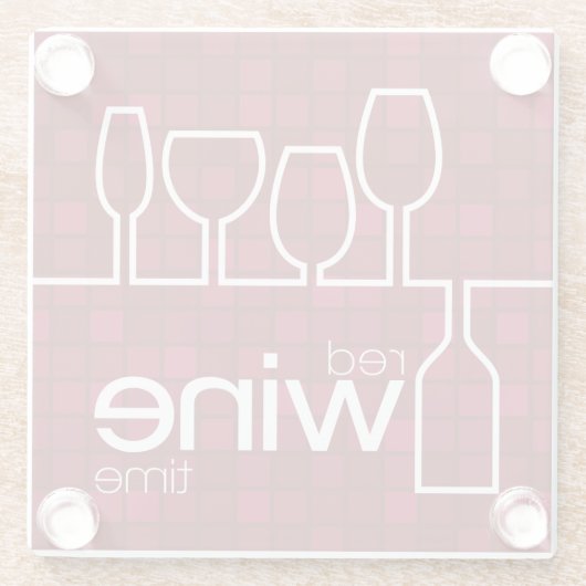 WineTime Glasuntersetzer (Rückseite)