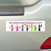 WineWomenDesigns.com-Autoaufkleber Autoaufkleber (Auf Auto)