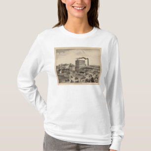 Winfield-Rollen-Mühlen, Blissand Holz, Kansas T-Shirt