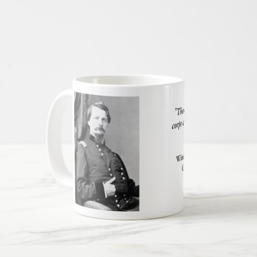Winfield Scott Hancock Tasse (Vorderseite Links)