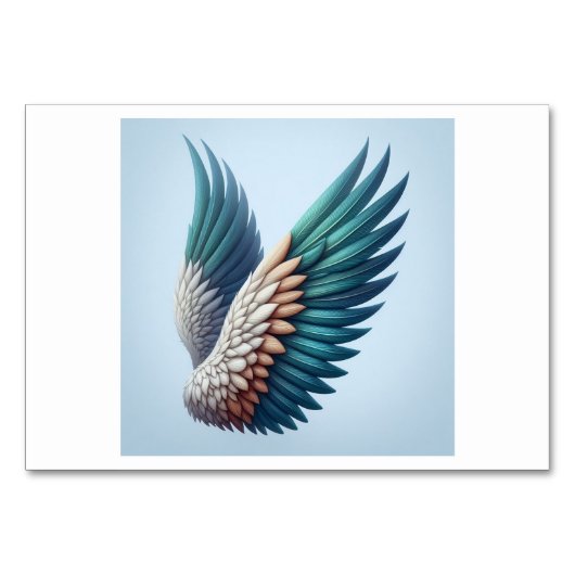 Wing (翅 膀 / chìbħng) - Chinesische Flash Cards Tischnummer (Vorderseite)