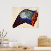 WING AN EINER EUROPÄISCHEN ROLLER POSTER (Küche)