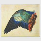 WING AN EUROPEAN ROLLER Durer Geschenkpapier (Flach)