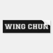 Wing Chun Autoaufkleber (Vorne)