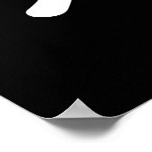 Wing Chun Butterfly Schwerter Chinesische Kalligra Poster (Ecke)