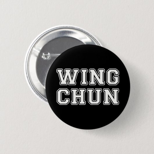 Wing Chun Button (Vorne & Hinten)