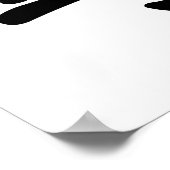 Wing Chun Chum Kiu Chinesische Kalligraphie Poster (Ecke)