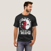 Wing Chun es ist besser Kung Fu zu bekämpfen T-Shirt (Vorne ganz)