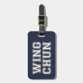 Wing Chun Gepäckanhänger (Vorderseite vertikal)