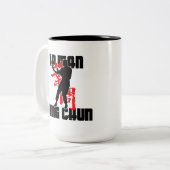 Wing Chun "Ip Man" Zweifarbige Tasse (Vorderseite Links)