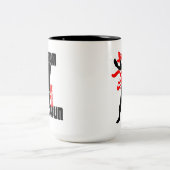 Wing Chun "Ip Man" Zweifarbige Tasse (Mittel)