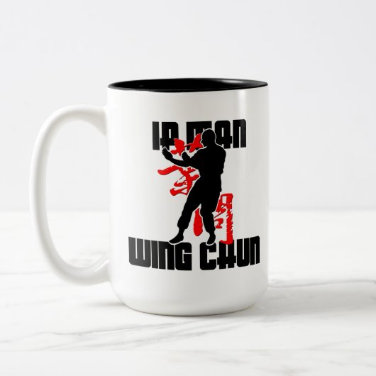 Wing Chun "Ip Man" Zweifarbige Tasse (Links)