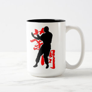 Wing Chun "Ip Man" Zweifarbige Tasse