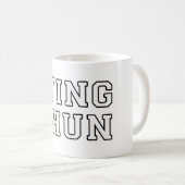 Wing Chun Kaffeetasse (VorderseiteRechts)