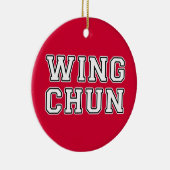 Wing Chun Keramikornament (Rechts)