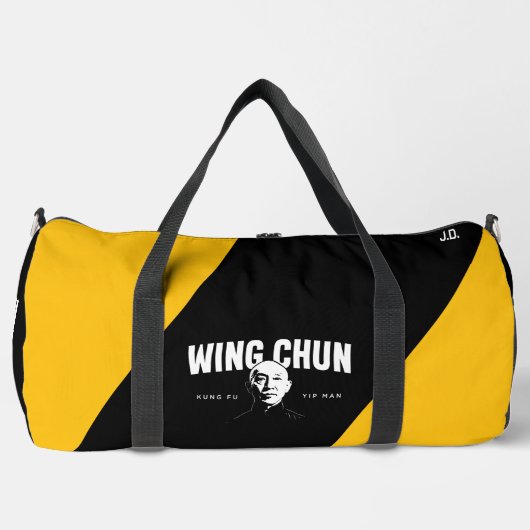 Wing Chun Kung Fu Yip Man Duffle Bag (Vorderseite)