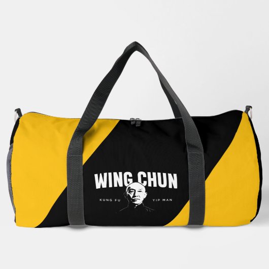 Wing Chun Kung Fu Yip Man Duffle Bag (Rückseite)