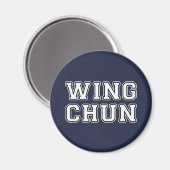 Wing Chun Magnet (Vorderseite/Rückseite)