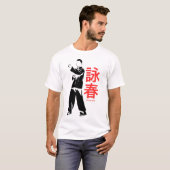 Wing Chun Martial Arts Kung Fu T-Shirt (Vorne ganz)