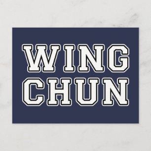 Wing Chun Postkarte