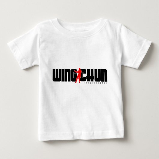 Wing Chun Practitioner Baby T-shirt (Vorderseite)